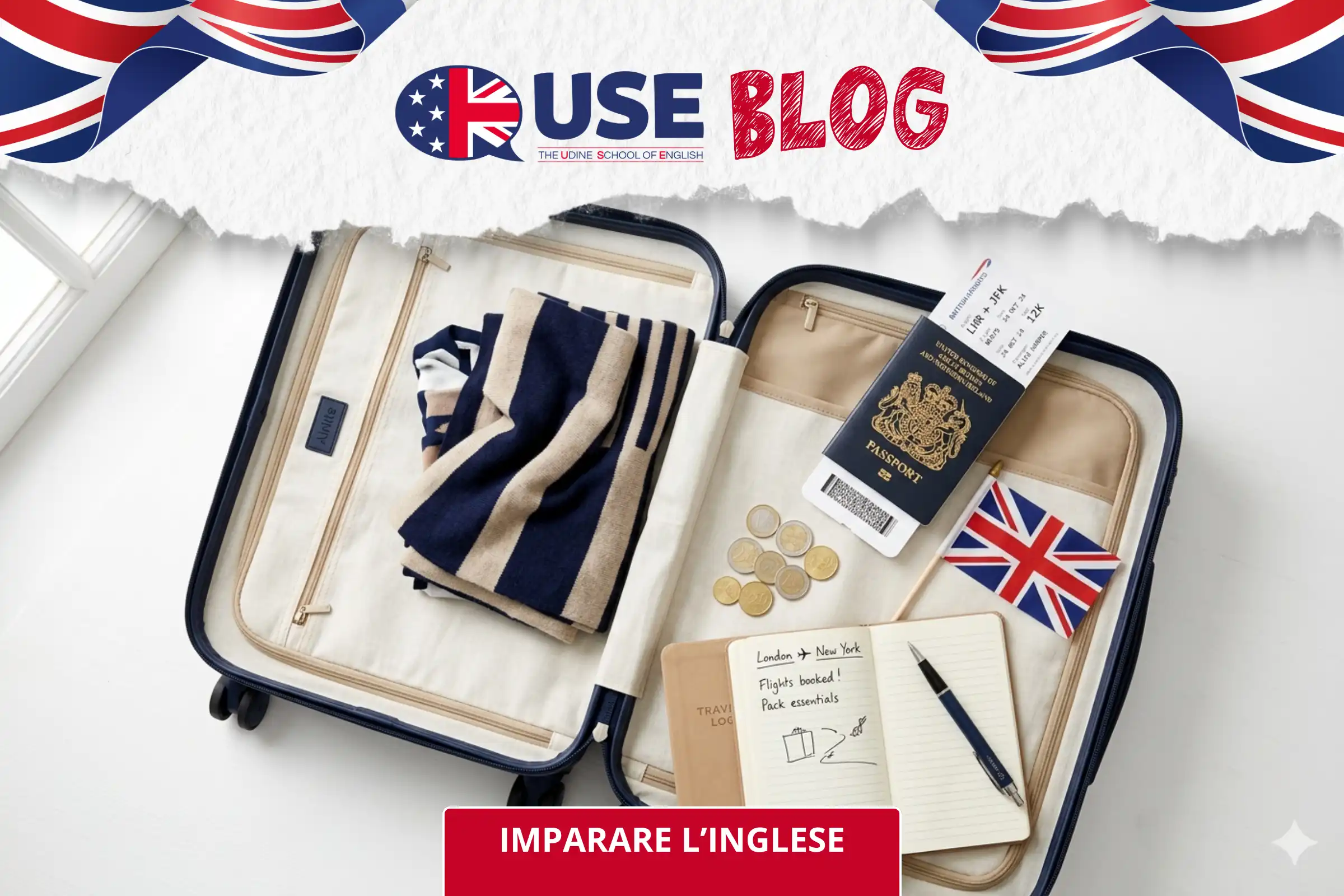 frasi inglese per viaggiare — guida pratica USE Udine